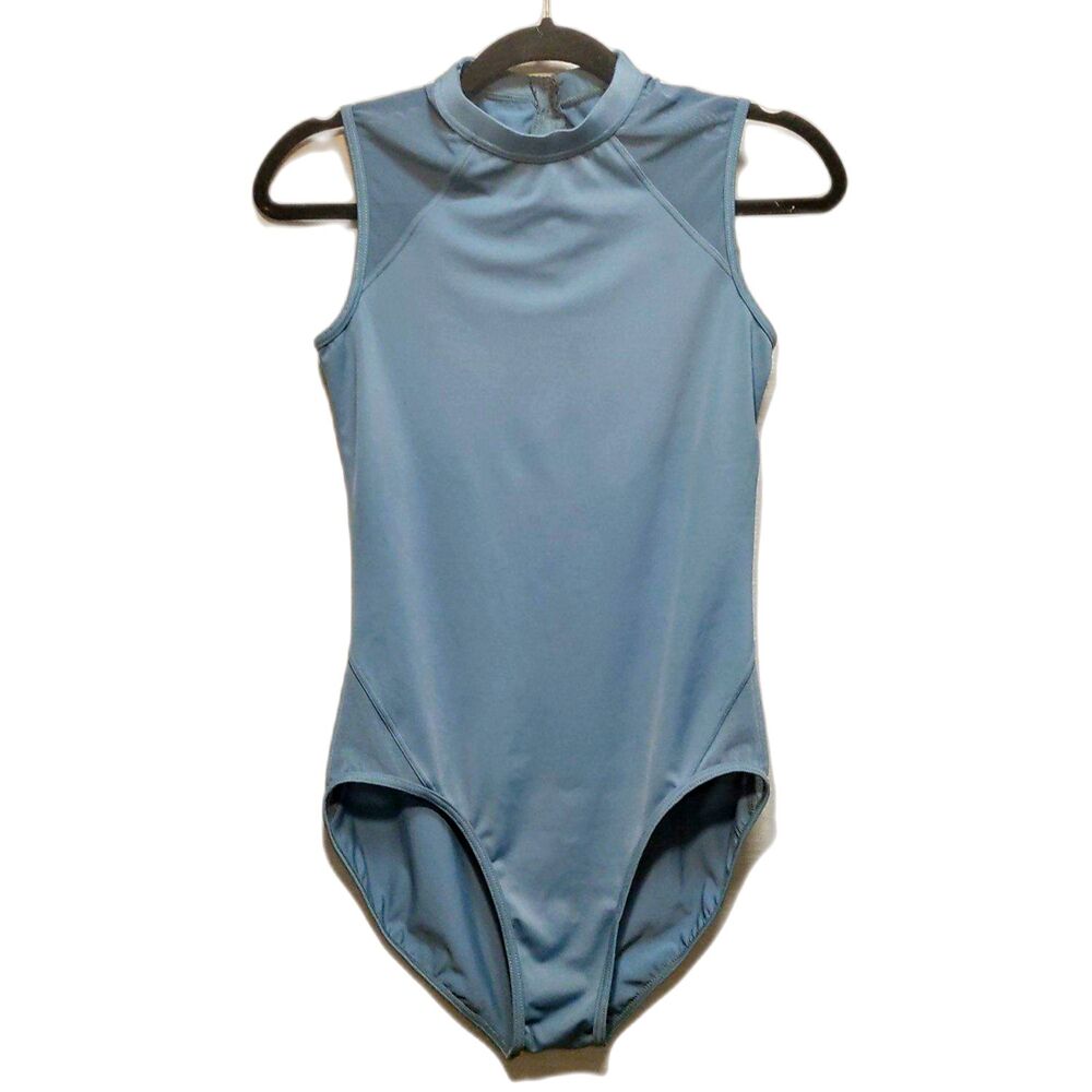 *SOLD *.     Dark Teal Bolera Dance Leotard Size Large